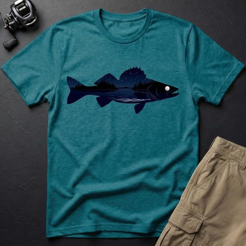 Walleye Star T-Shirt – Knotorious Anglers