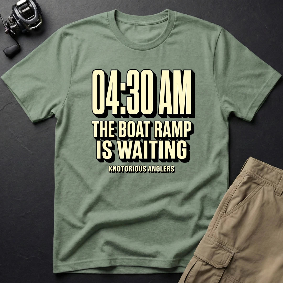 4:30 Boat Ramp T-Shirt in Sage