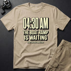 4:30 Boat Ramp T-Shirt in Sand