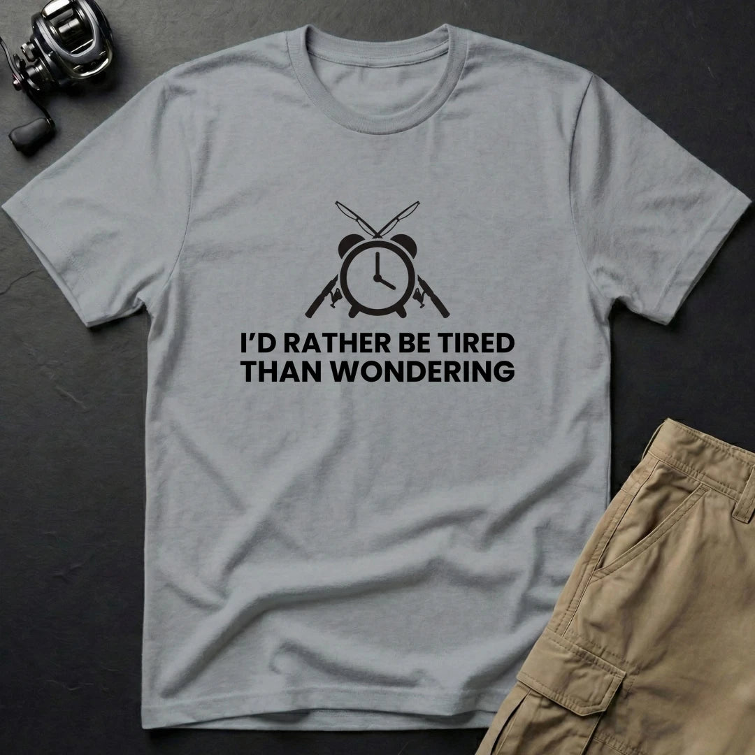 I'd Rather Know T-Shirt in Sport Grey