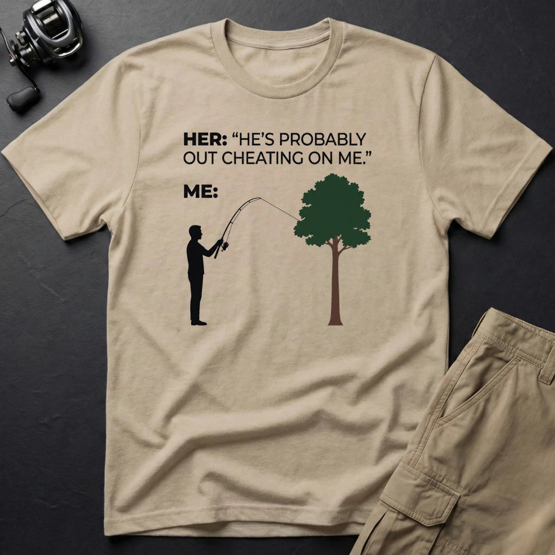 Probably Cheating T-Shirt in Sand